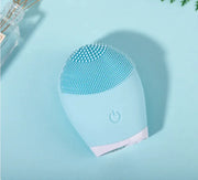 Ultrasonic Silicone Facial Cleansing Brush - Electric Skin Care Device