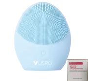 Ultrasonic Silicone Facial Cleansing Brush - Electric Skin Care Device