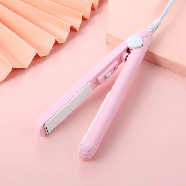 Mini Portable Hair Iron Hair Straightener Curler Professional Hair Irons Ceramic